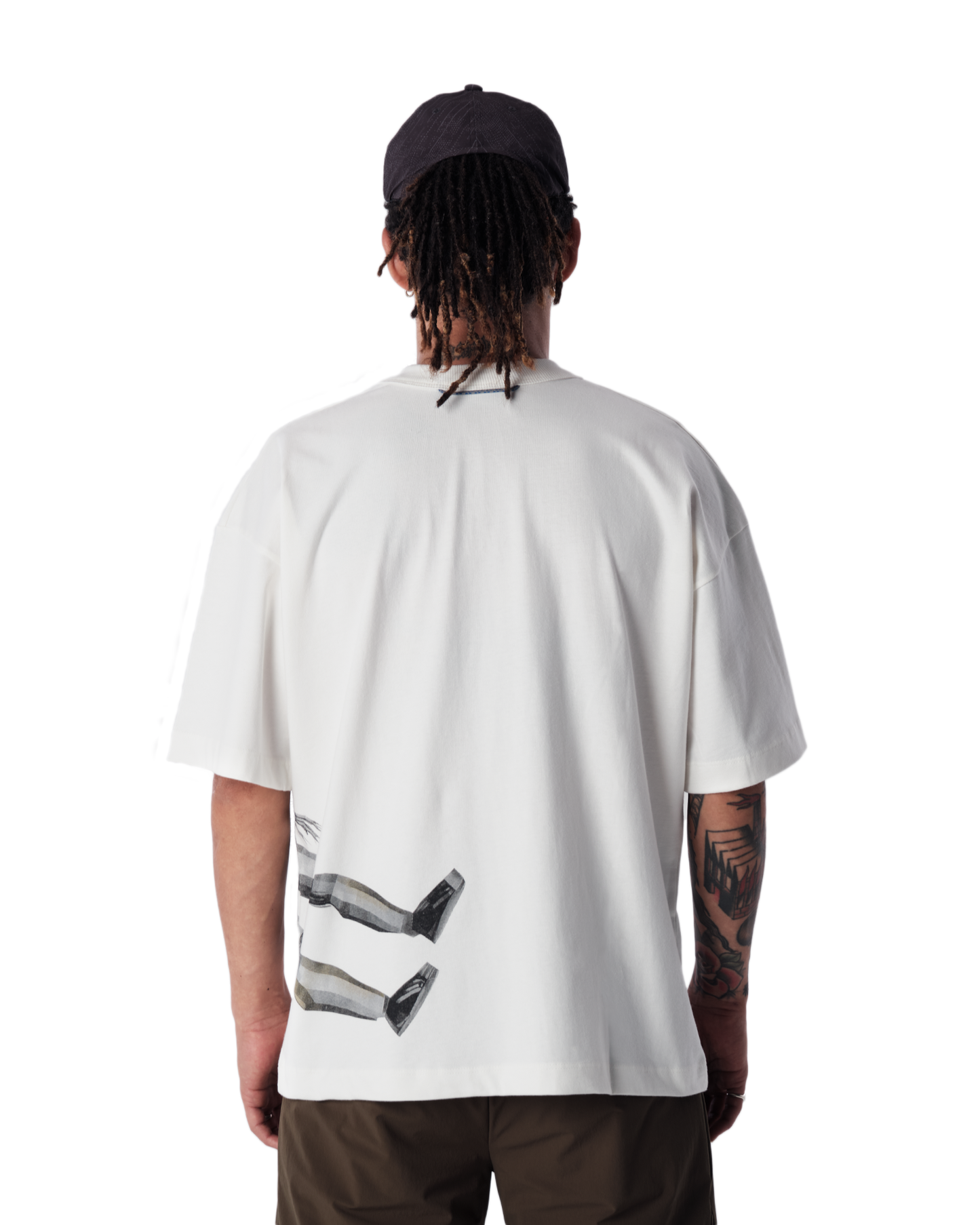 CAMISETA QC DOWN ROBOT BOXY OFF-WHITE