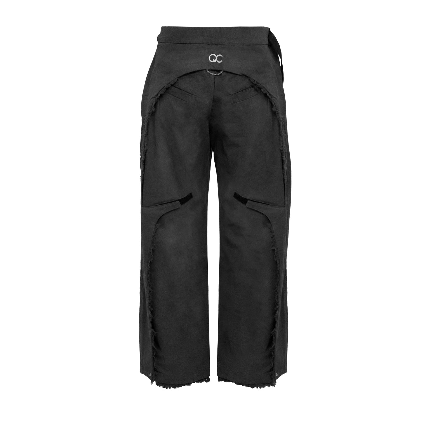 SSUNA DARK GREY TROUSERS