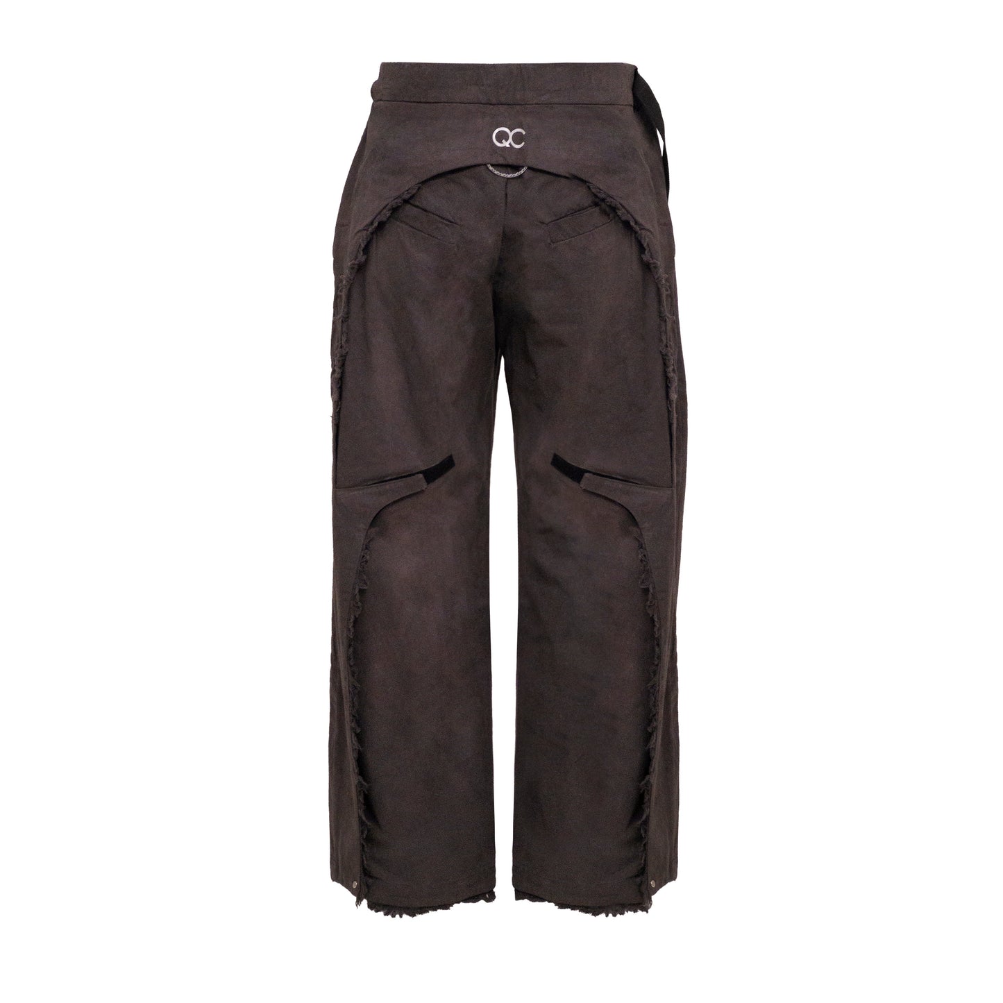 SSUNA STONE WASHED TROUSERS