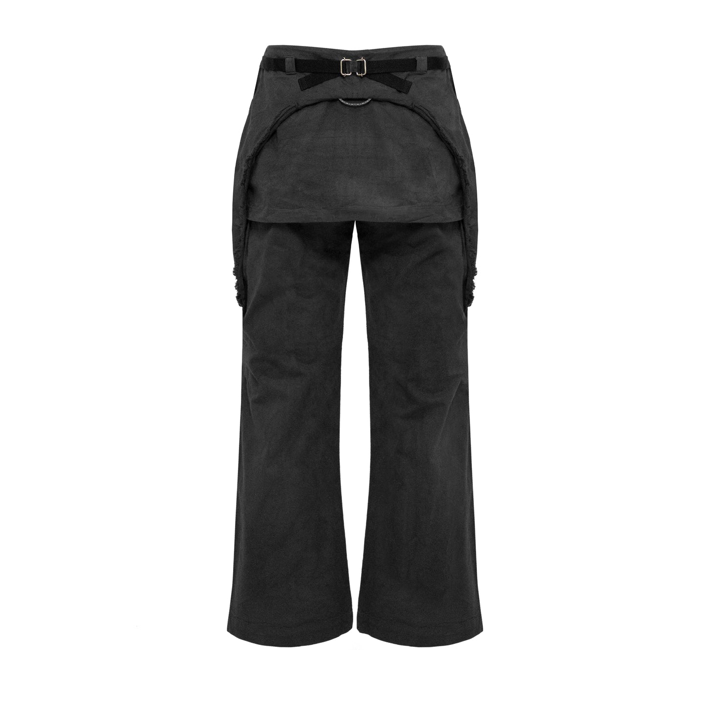 SSUNA DARK GREY SKIRT/TROUSERS