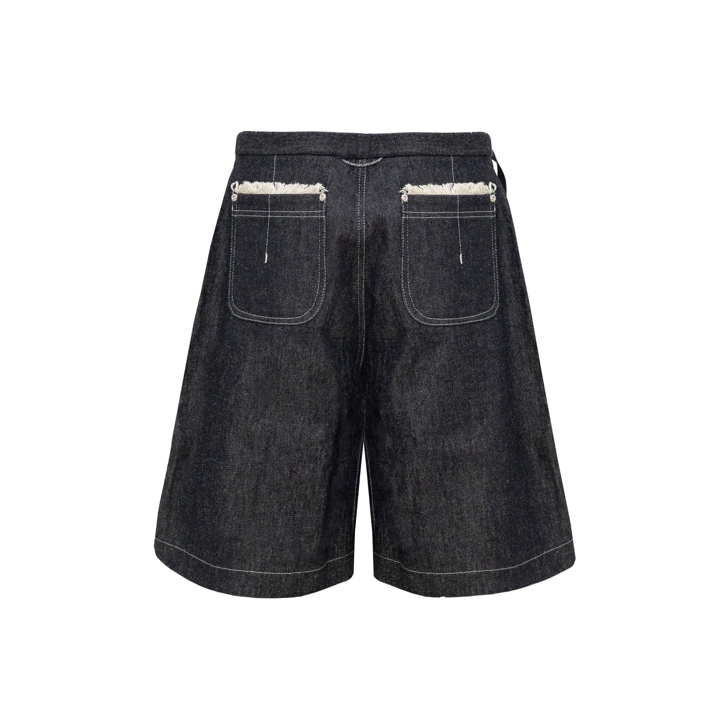 BERMUDA ASIMO WIDE JEANS - INDIGO