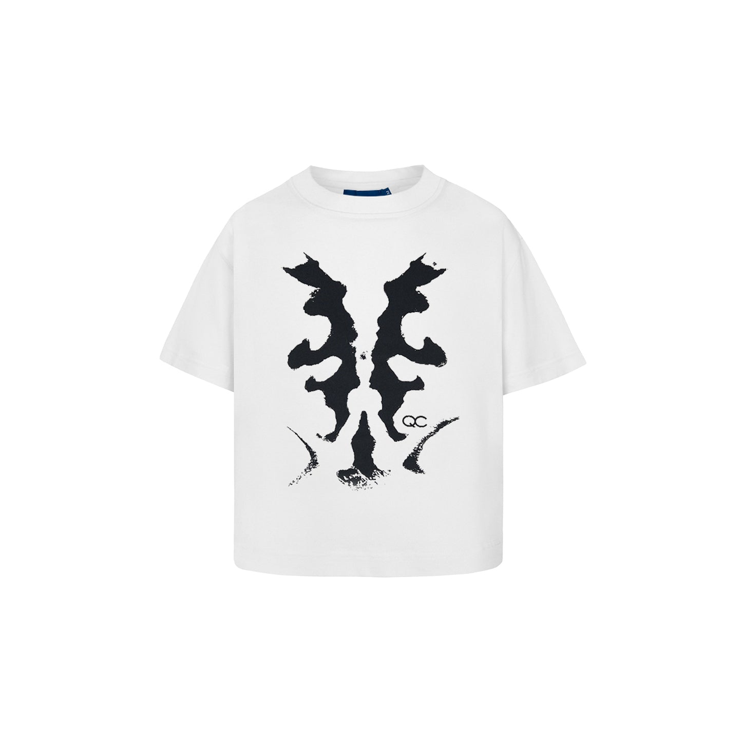 CAMISETA QC RORSCHACH BABY TEE OFF-WHITE