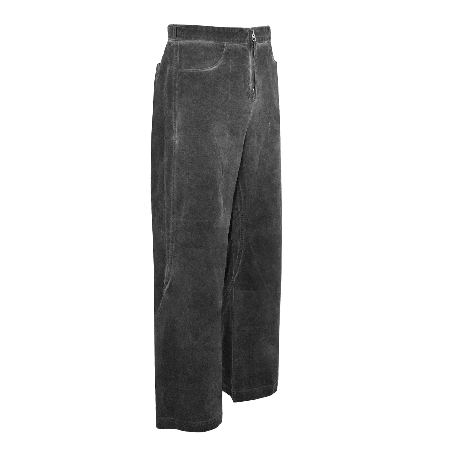 CALÇA NAMAN WIDE STONED PRETO