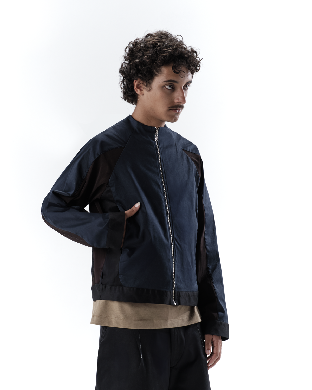 ZOHI TRANSLUCENT NAVY JACKET