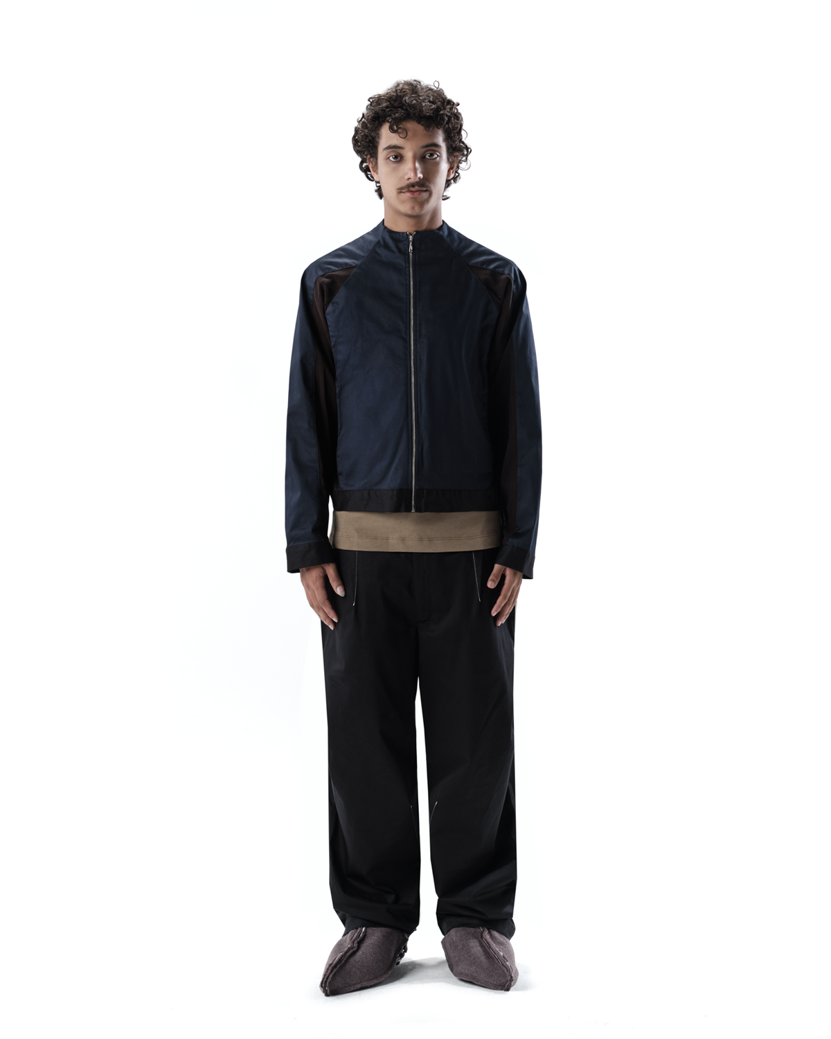 ZOHI TRANSLUCENT NAVY JACKET