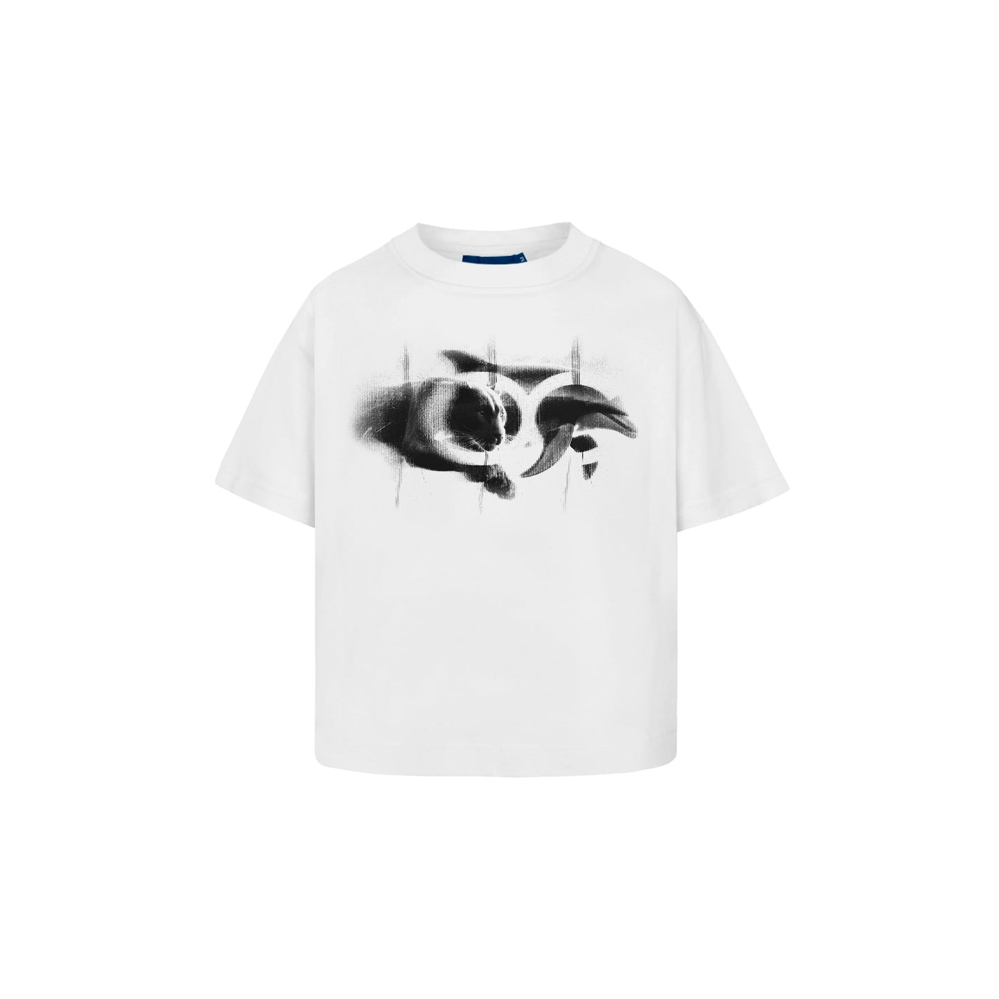 CAMISETA QC ANIMALS BABY TEE - OFF-WHITE